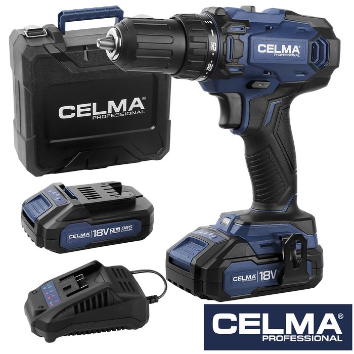 Wiertarko-Wkrętarka Celma Professional WAK-Li 18OBS 2X 18V 2Ah