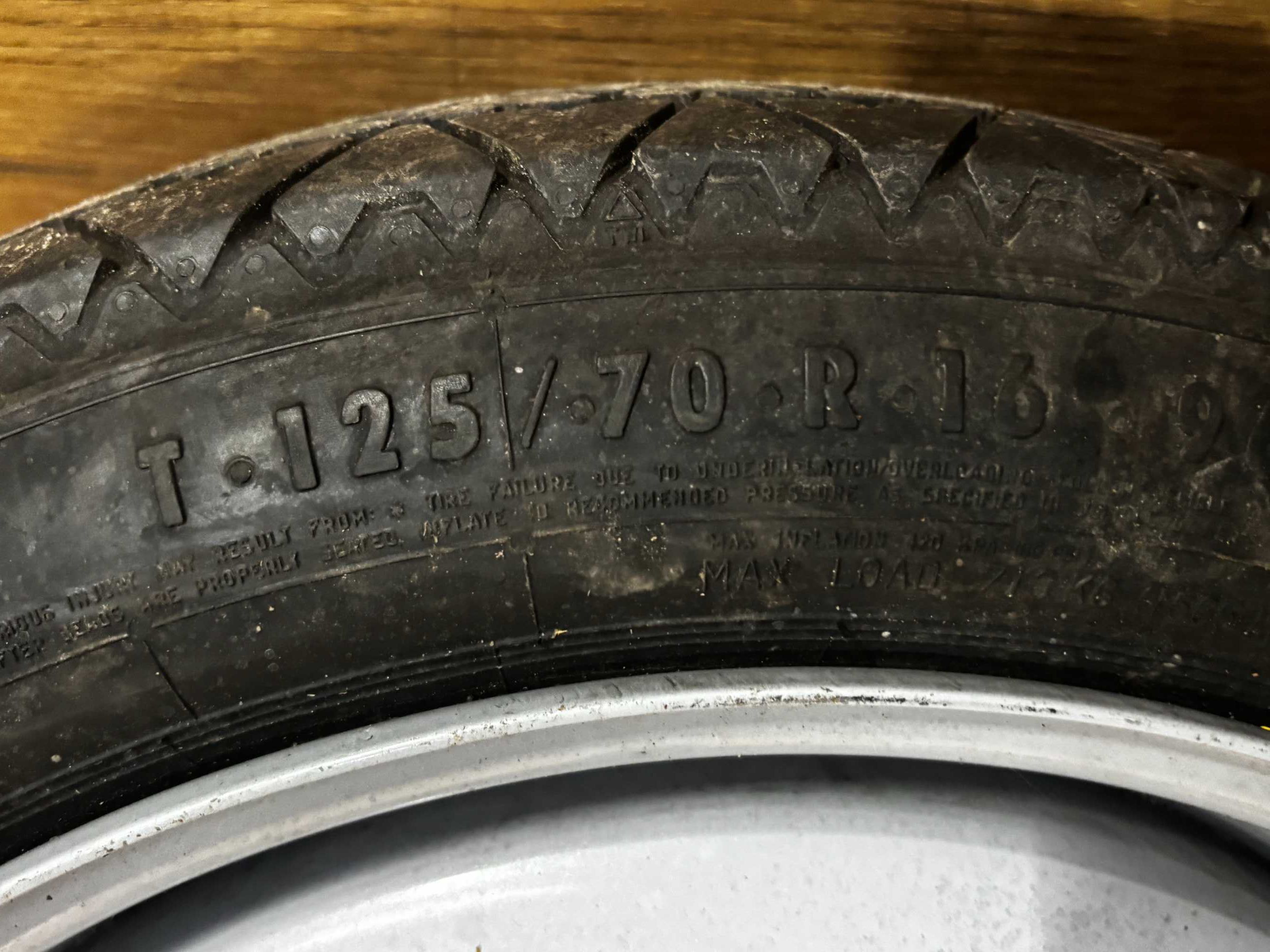 Koło dojazdowe 125 / 70 / R16 5x112