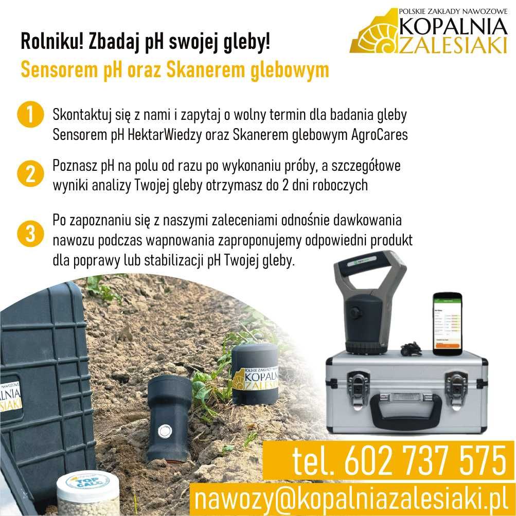 RAPID Ca+ z siarką [ Wapno węglanowe LUZ] Nowość na rynku!