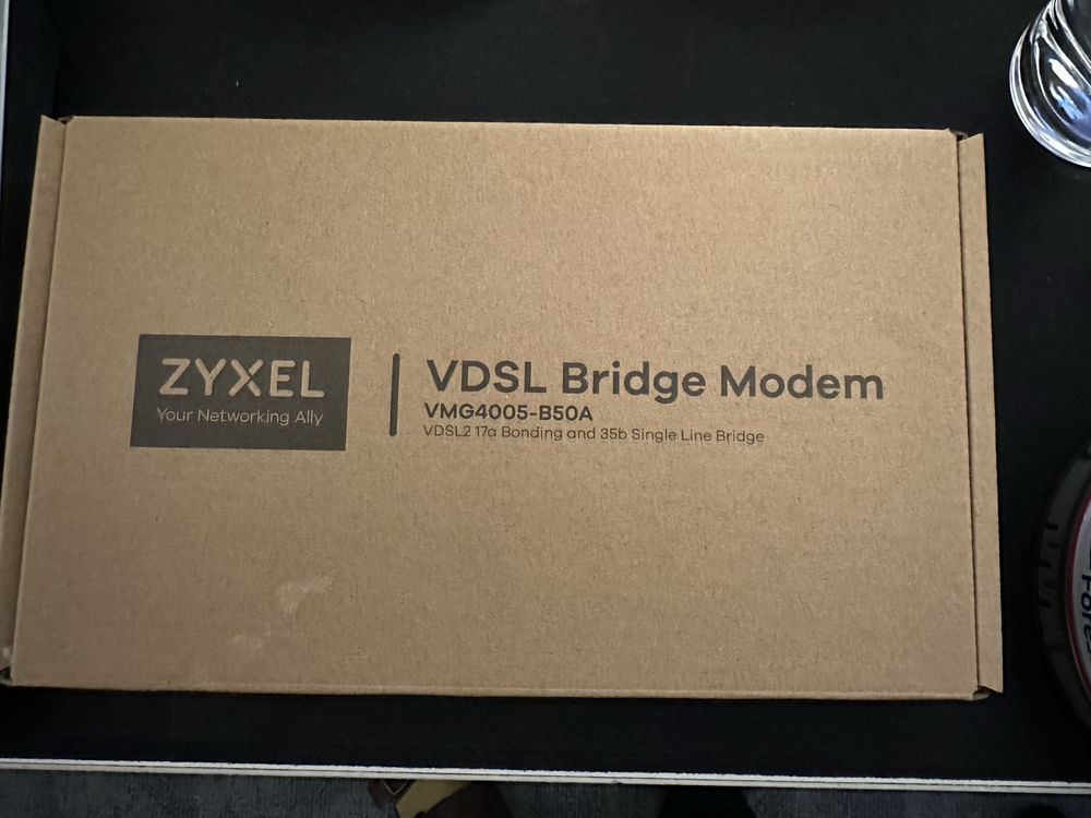 zyxel vmg4005-b50a modem bridge vdsl