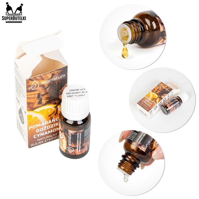 Naturalny olejek eteryczny o ZAPACHU ŚWIĄT cynamon pomarańcza goździk