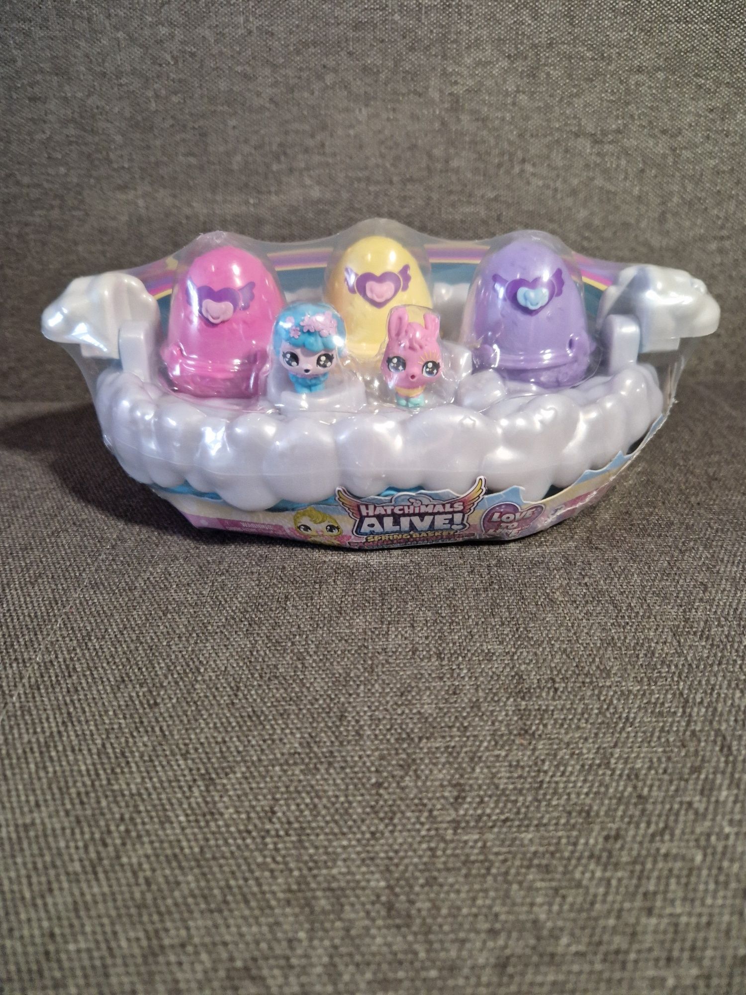 Кошик hatchimals alive spring basket хетчімалс весняний кошик