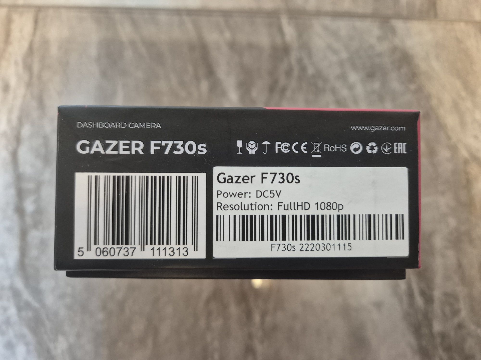 Відеореєстратор Gazer F730s