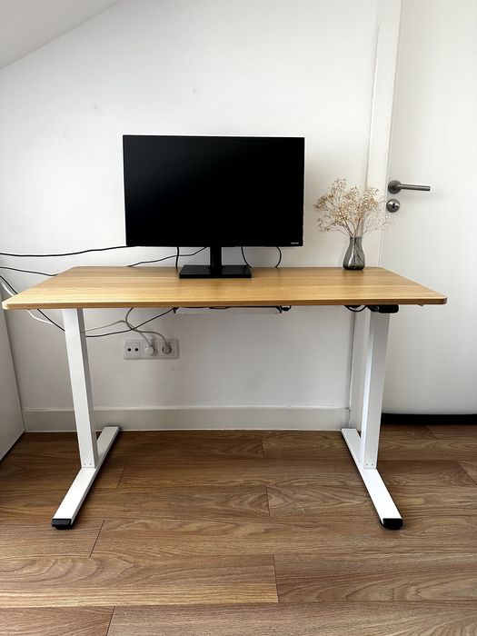 Secretária elétrica, standing desk Flexispot EG1