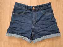 Krótkie spodenki 158 Denim