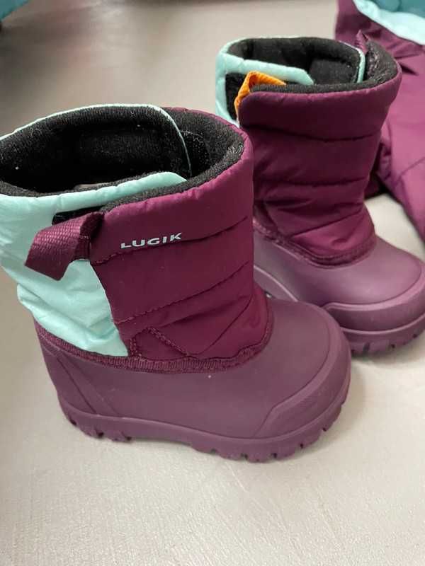 Kombinezon zimowy dziecięcy Decathlon 76-81cm +buty i rękawiczki