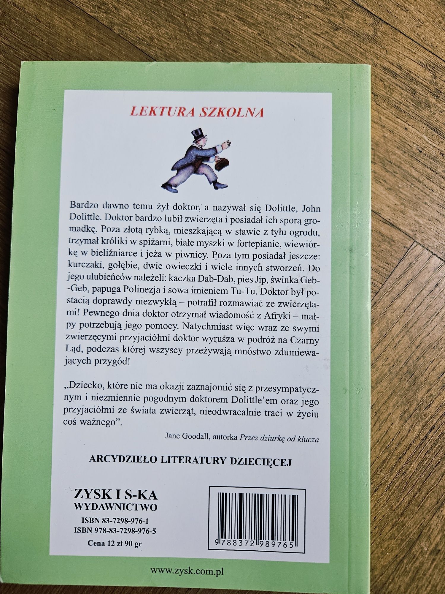 Doktor Dolittle i jego zwierzęta. Hugh Lofting