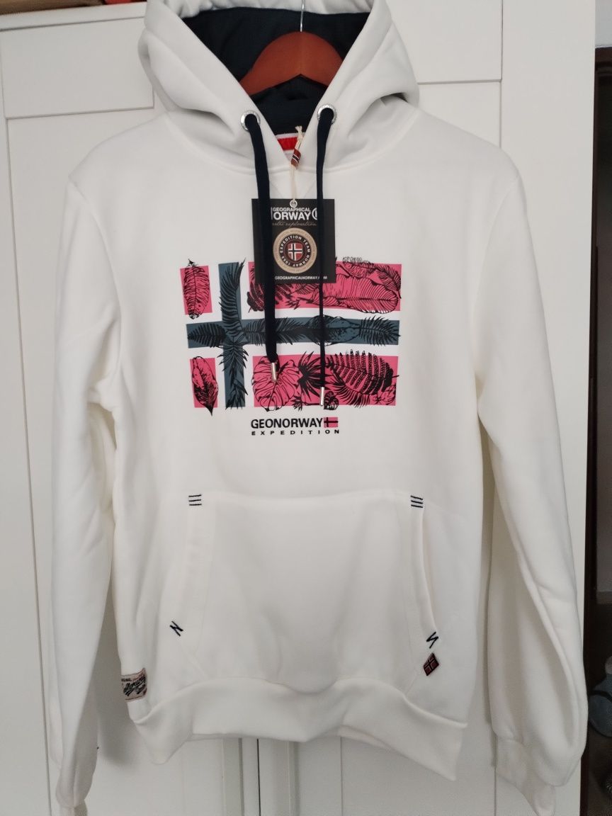 Nowa bluza męska r. M Geographical Norway polecam na prezent