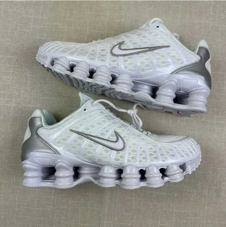 Nike Shox TL White Metallic Silver r.38