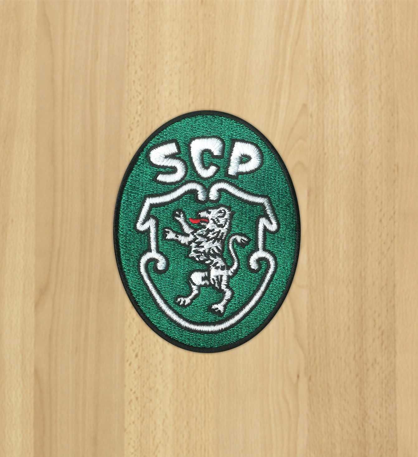 Emblema bordado símbolo antigo Sporting Clube Portugal (Vendo/Troco)