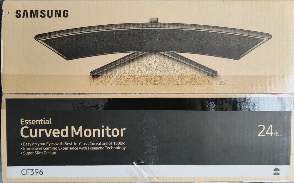 Samsung 24' LED Monitor Curved hdmi do gier itp  jak nowy!