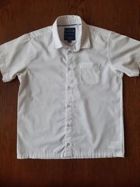 Koszula biała krótki rękaw cool club smyk 158/164 cm