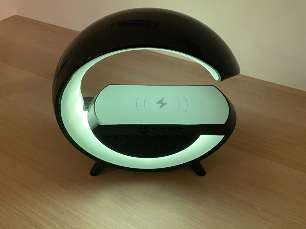 G-lamp głośnik Bluetooth SMART 5W1 LED RGB (czarna)