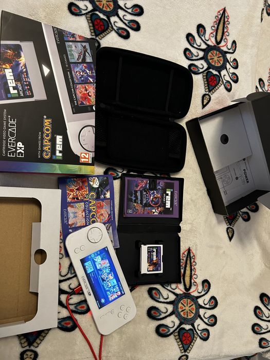 Evercade EXP caly zestaw, plus box i gra Irem Arcade - kadridz nr 07