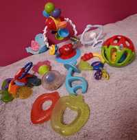 Gryzak sensoryczny zestawi i Zabawki dla niemowląt