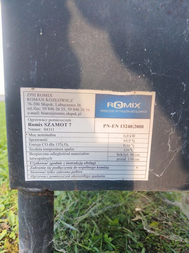 Piec koza plus rury