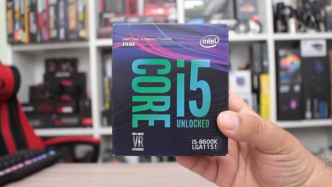 Processador i5 8600K 3.6GHz Skt 1151