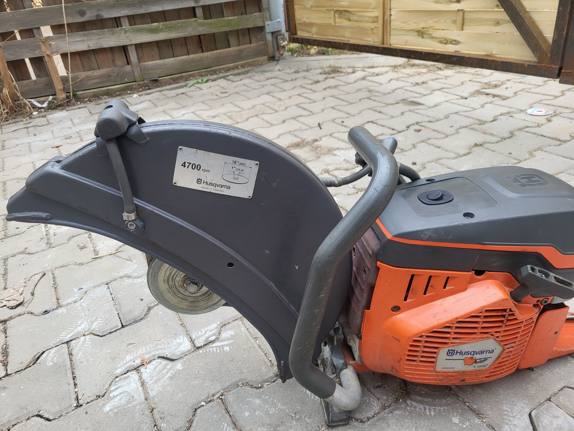 Piła spalinowa pilarka przecinarka do betonu metalu husqvarna k970