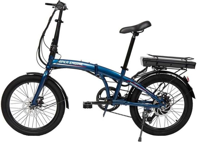 45.000 Электровелосипед HIPER Engine Fold X1, 10400mAh, темно-синий