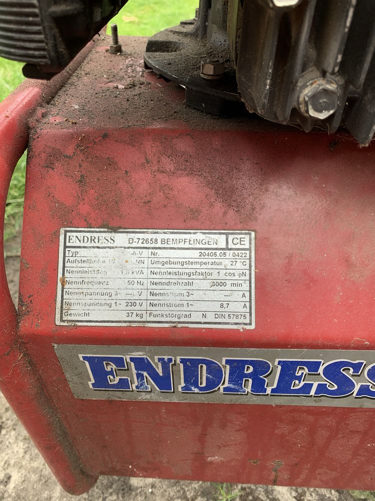 Agregat prądotwórczy ENDRESS