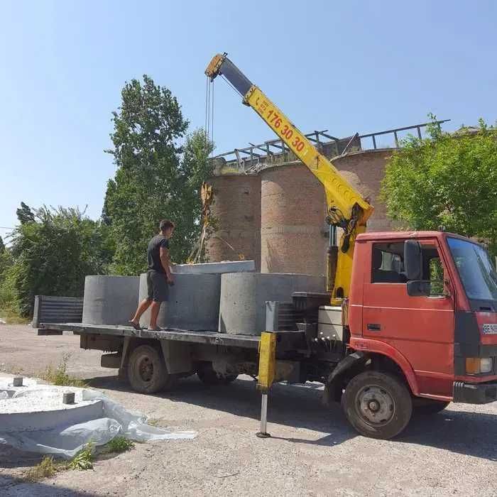 Бетонные кольца от производителя доставка и установка Николаев