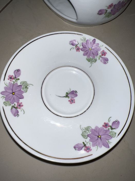 Zestaw porcelany Wawel ręcznie malowana 36 elementów serwis BW111