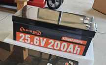 Акумулятор LiFePO4 24V/200AH, 200A (5,12 кВт) з LED-дисплеєм