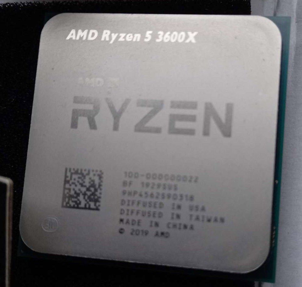 процессор AMD Ryzen 5 3600x (3.8-4,4GHz 32MB 95W AM4).