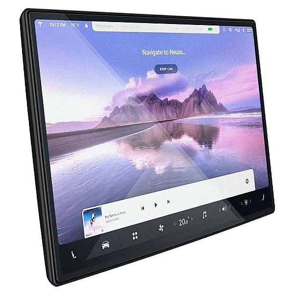 Szkło hartowane Spigen Glas.tR EZ Fit na Tesla Model X 2022 / Model S