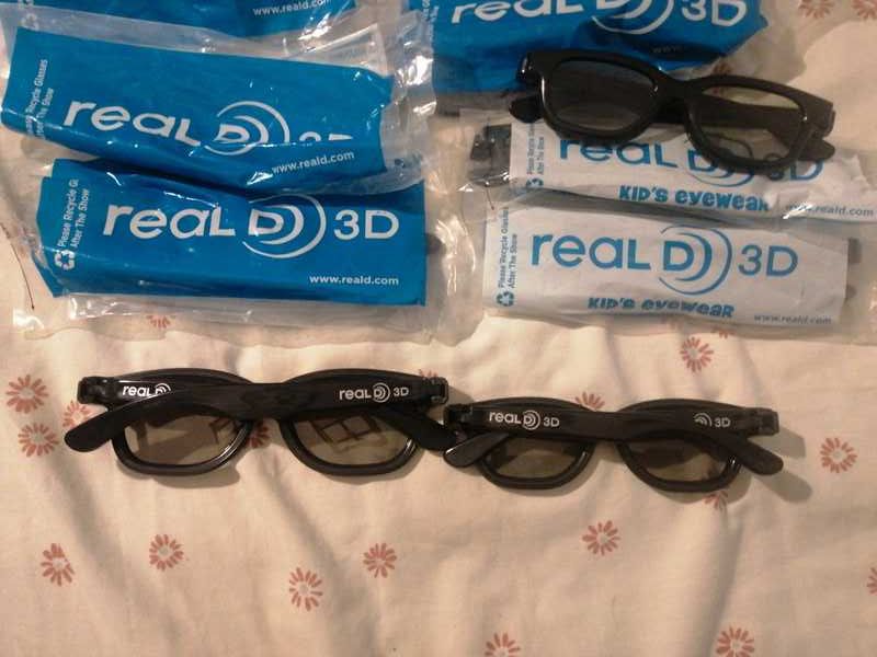 Óculos 3D para cinema