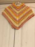 Piękne poncho Ponczo szydełkowe pelerynka nowe narzutka handmade