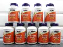 Now Foods, Pumpkin Seed Oil (100 капс.), тыквенное масло