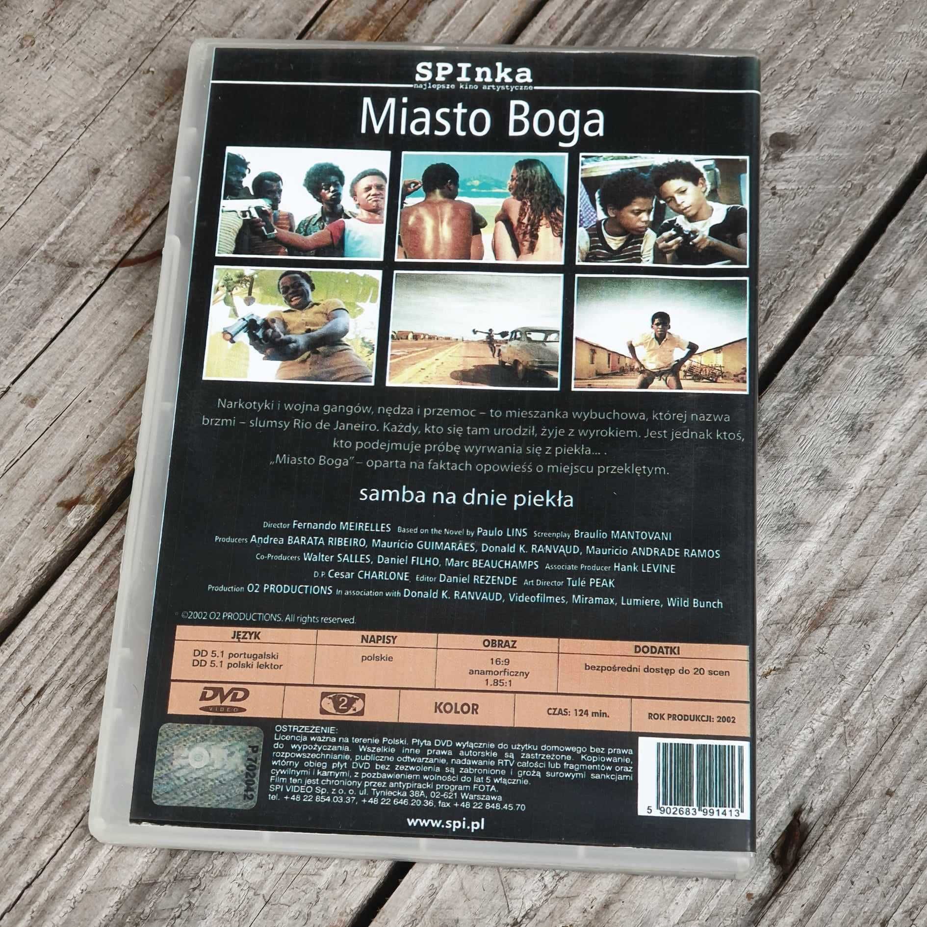 Miasto Boga - Samba na dnie piekła - Film - Płyta DVD