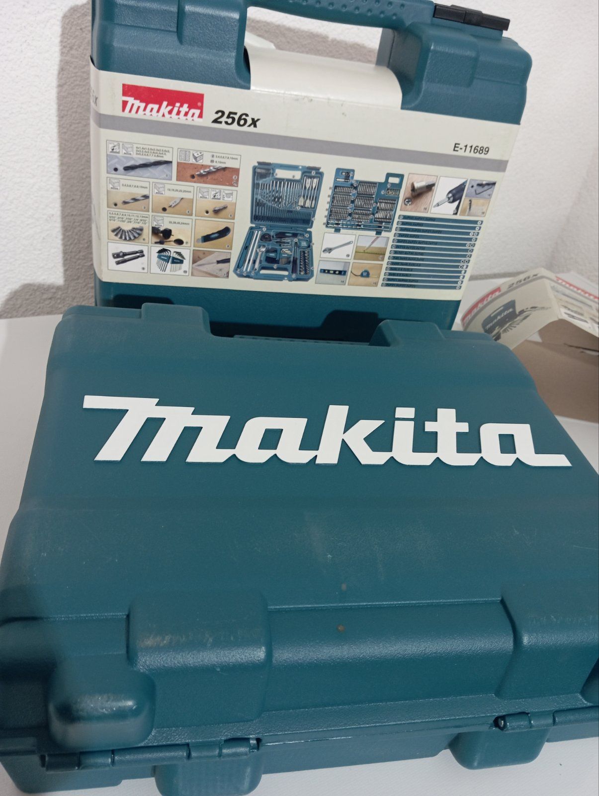 Набір свердл і біт Makita, коронки макіта, набор макіта, Makita 256шт