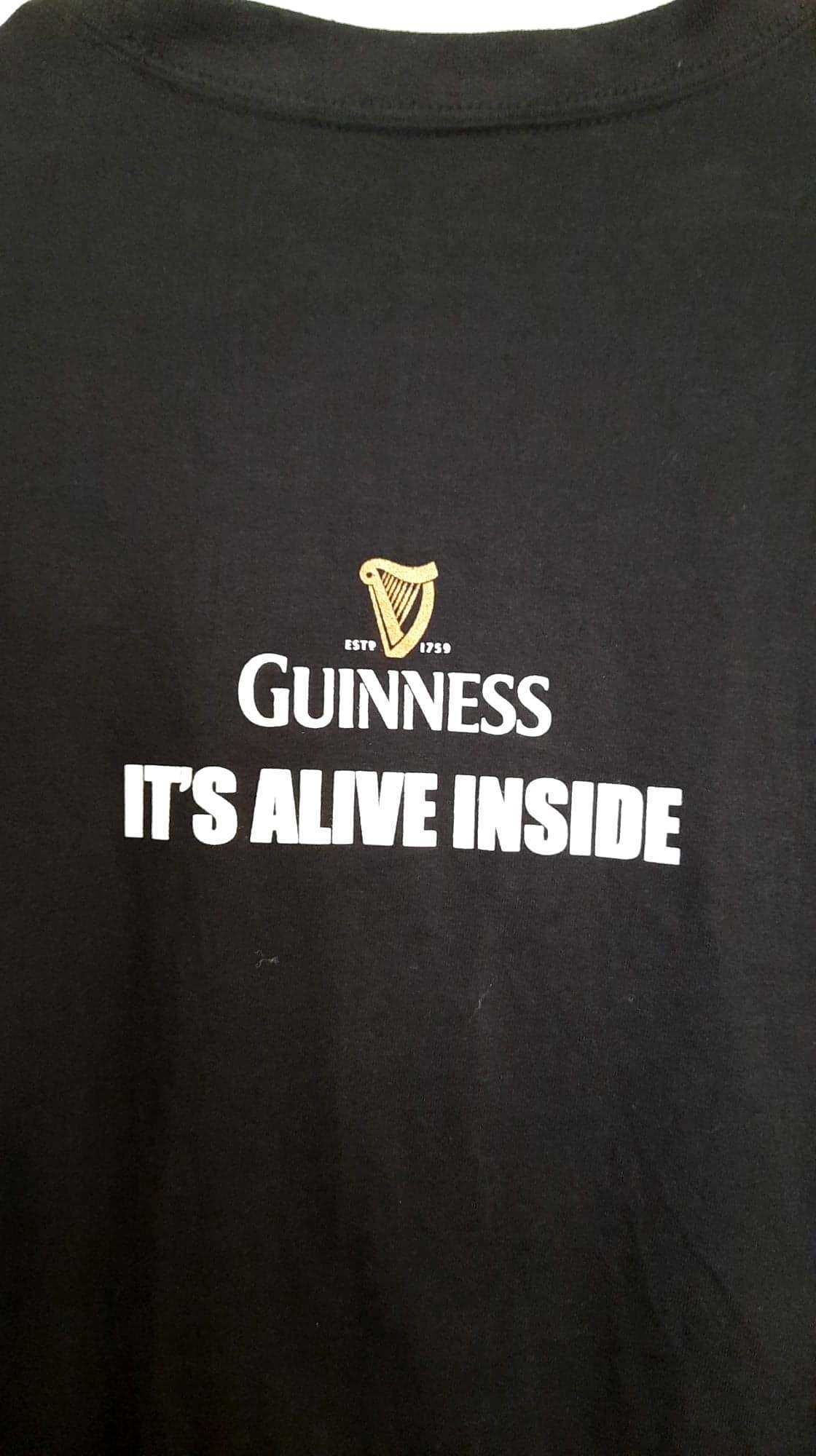 T-Shirt, koszulka, tee – Guinness, Its Alive Inside
