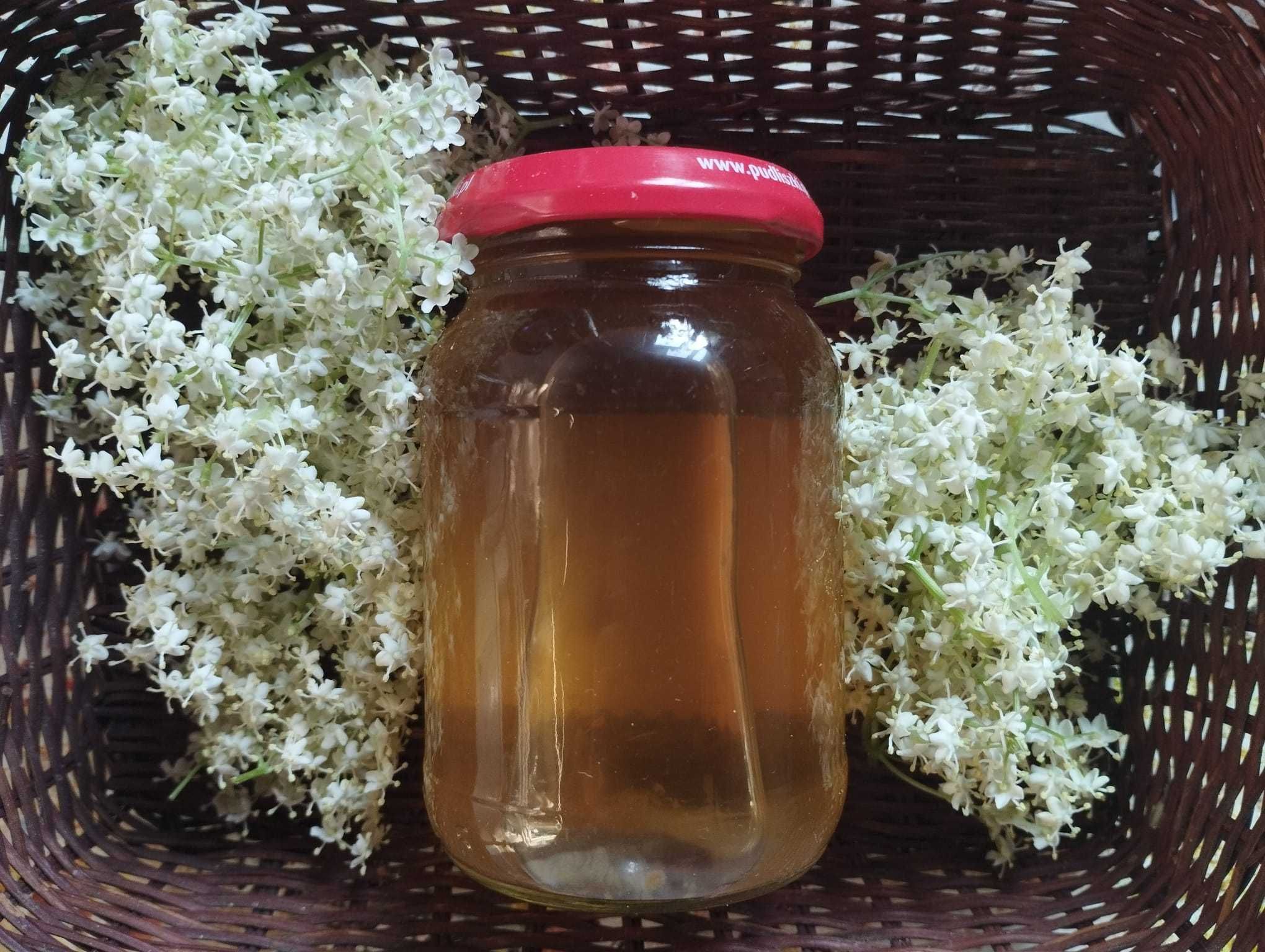 syrop z kwiatów bzu czarnego 200 ml