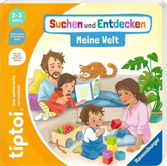 Książka Ravensburger Tiptoi Szukaj i odkrywaj:mój świat Wersja Niemiec