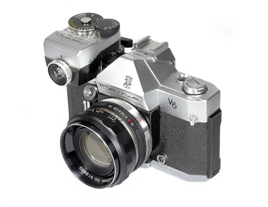 Unikat, japoński Petri Revue V6 z 1974 roku / tylko body, do serwisu/