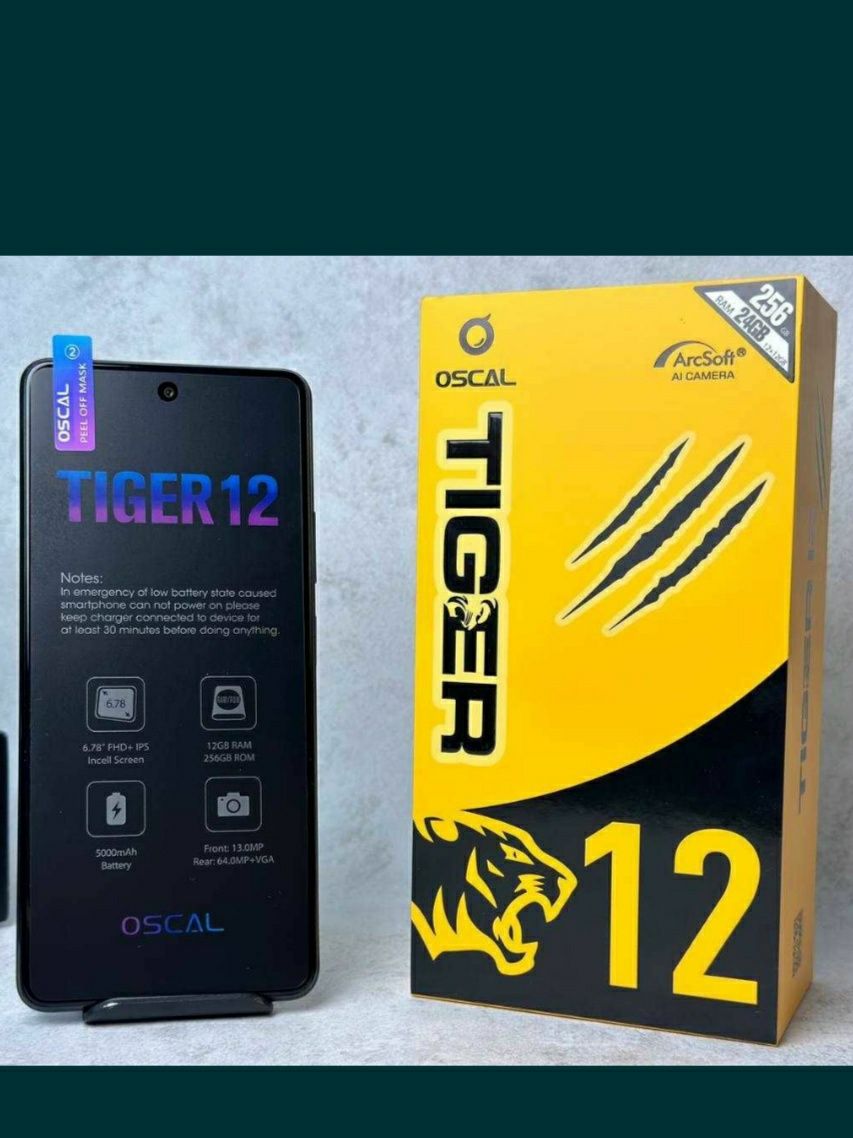 Oscal tiger 12 12/256Gb