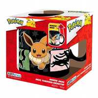 Magiczny Kubek Zmieniający Wygląd POKEMON EEVEE 460ML / Termoaktywny