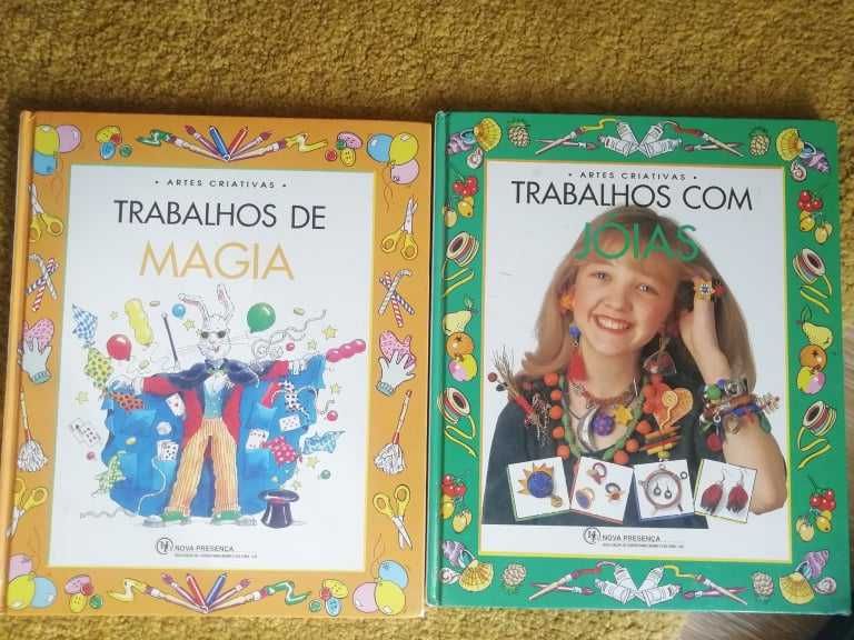 Livros Artes Criativas: Trabalhos de Magia e Trabalhos com Joias