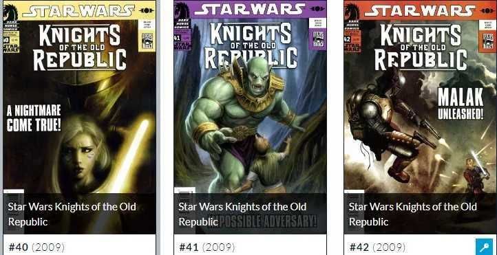 Star Wars Knight Of The Old Republic - Complete Comic Collection