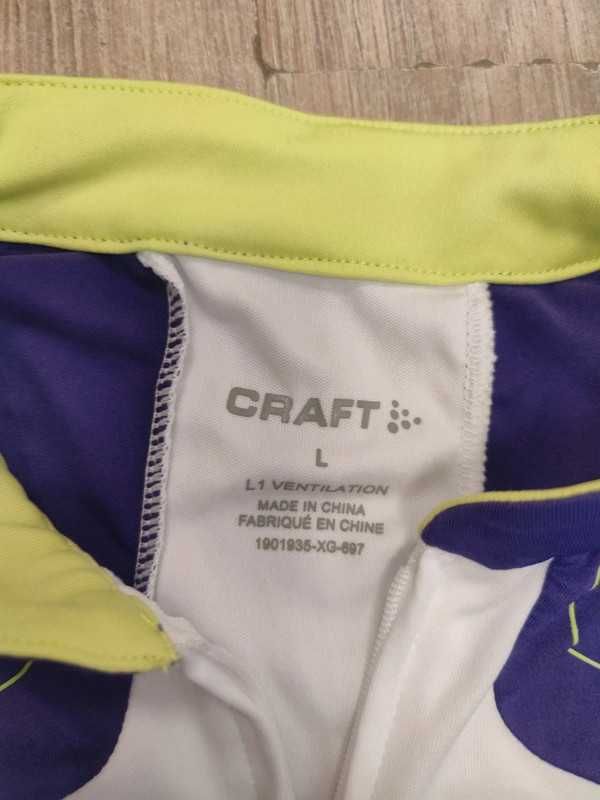 koszulka rowerowa Craft rozm. L w bardzo dobrym stanie