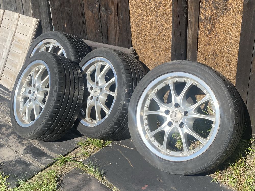 Felgi aluminiowe AEZ 17” z oponami 215/45 R17 – komplet 4 sztuki