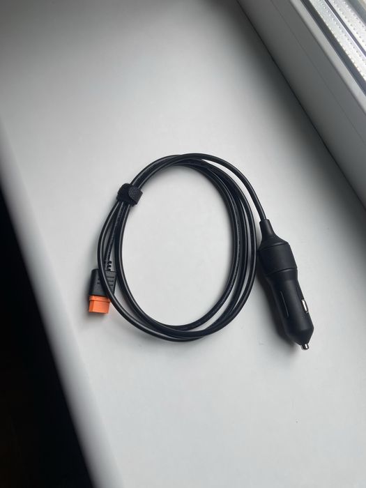 Ecoflow car charger кабель для зарядки з авто, прикурювач, автозарядка