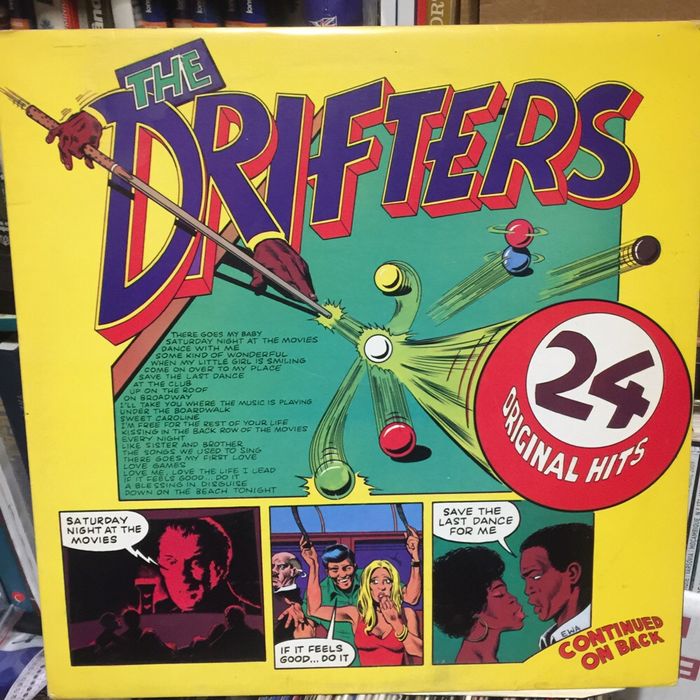 Vinil: The Drifters - 24 Original Hits - 1974