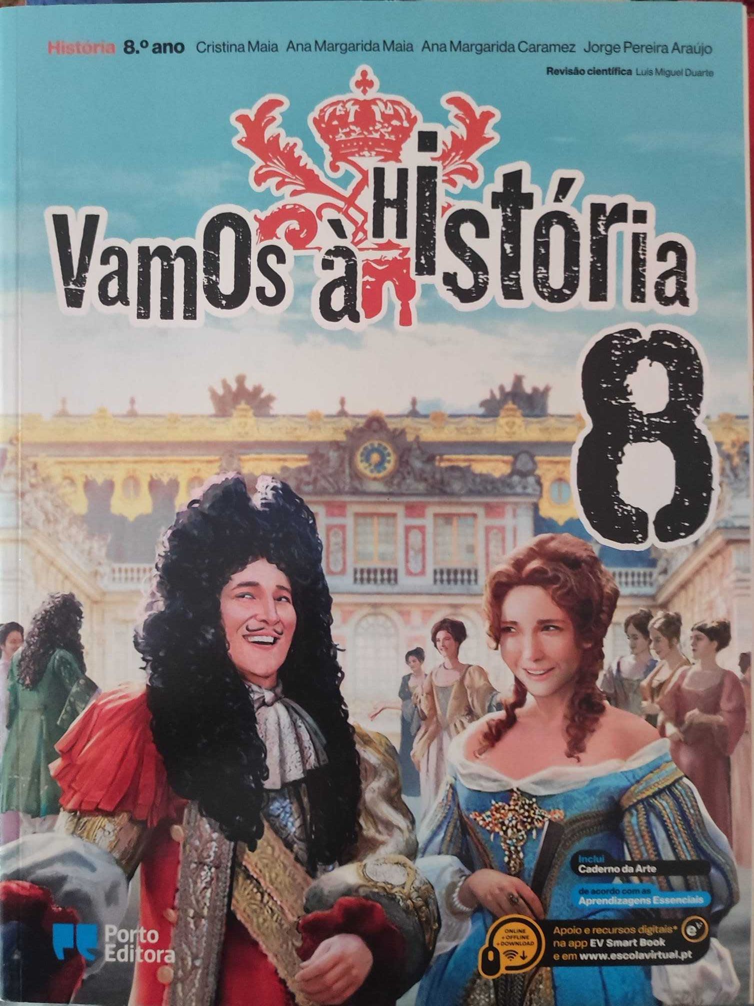 Manuais escolares e livros de actividades do 8º ano