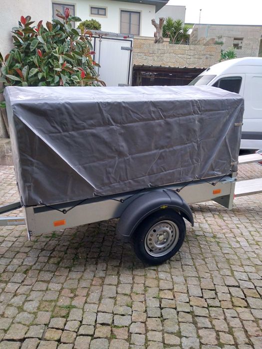 Atrelado de carga geral novo++porta carros