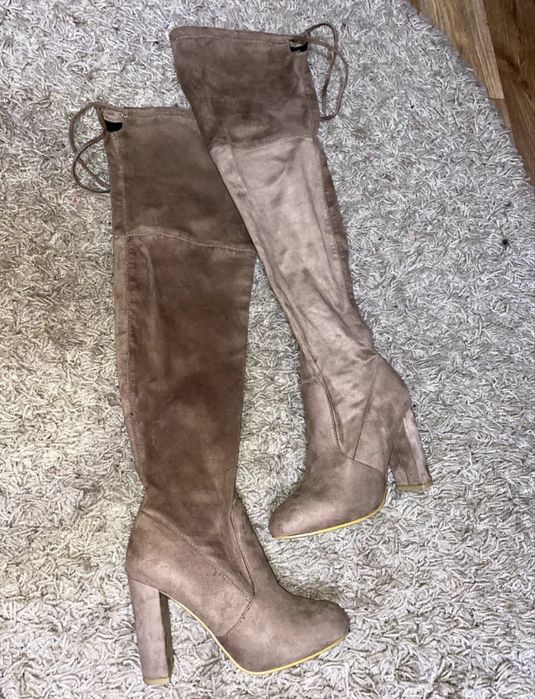 Ботфорди коричневі