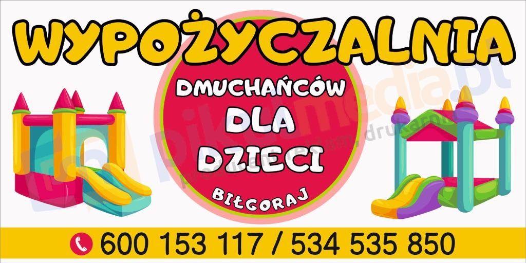 Wypożyczalnia dmuchańce dla dzieci